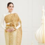 ชุดไทยเเต่งงานแบบเรียบง่าย