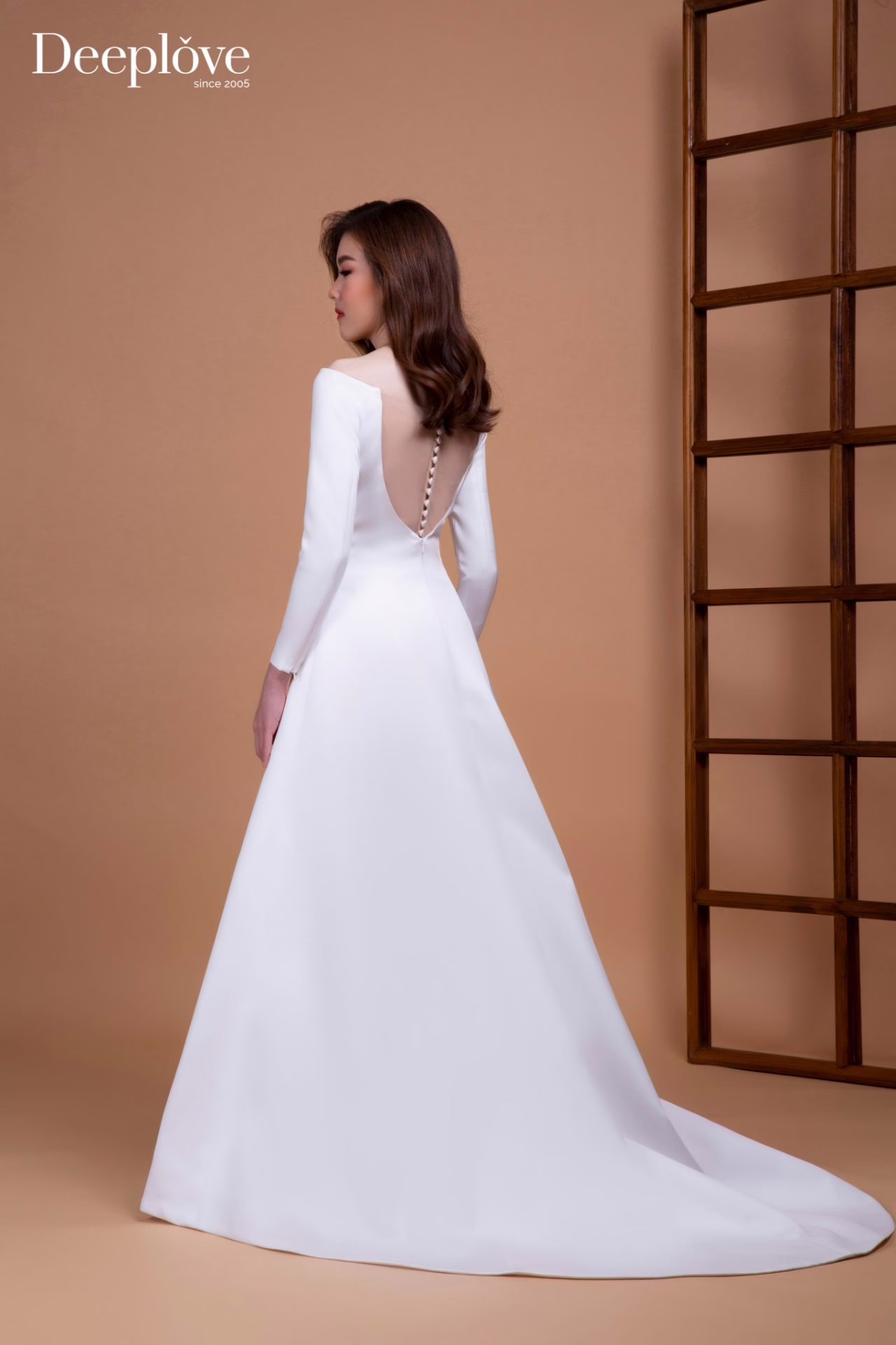 ชุดเจ้าสาวมินิมอล