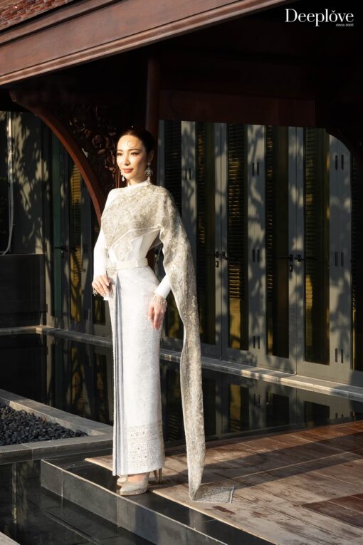 ชุดไทยประยุกต์อิงฟอร์มศิวาลัย - Image 2