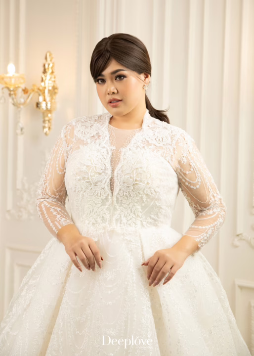 ชุดแต่งงานพลัสไซส์ 08