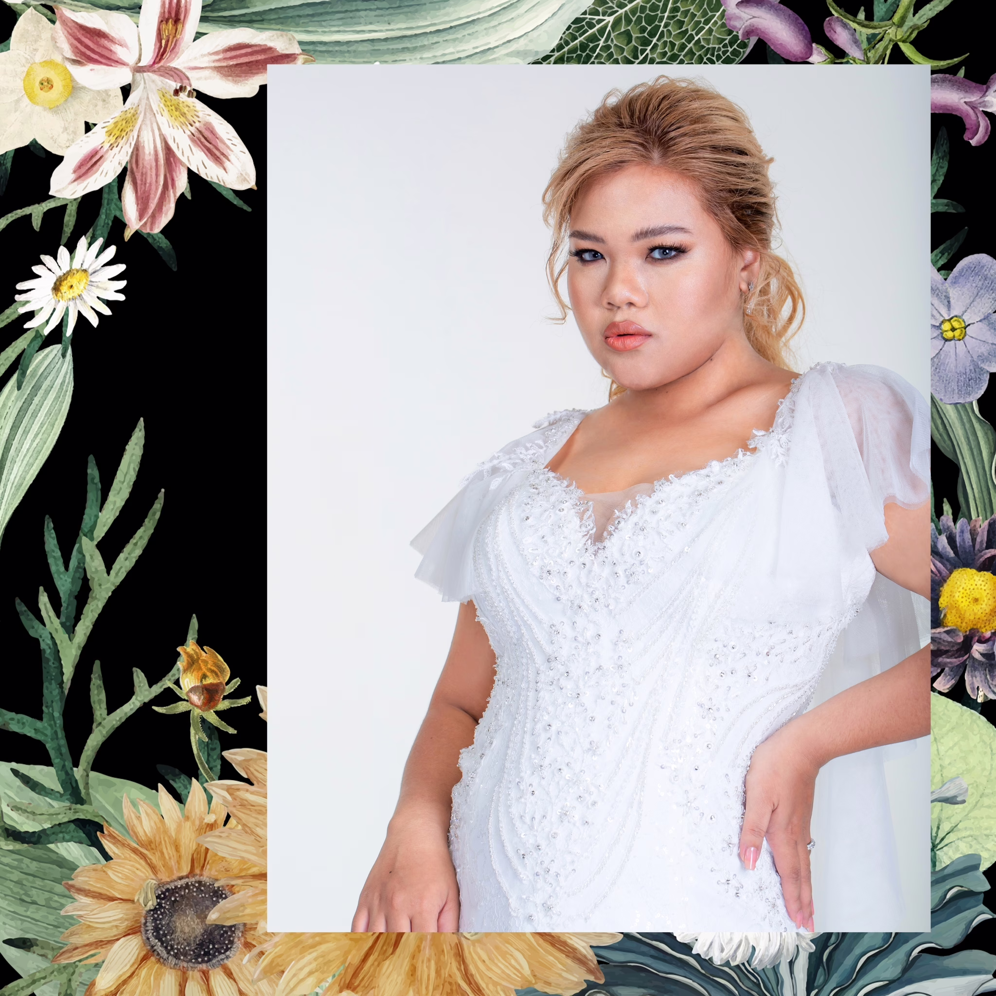 ชุดเจ้าสาวพลัสไซส์ ทรงมัลติเอไลน์ - Image 2