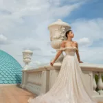 ชุดเจ้าสาวทรงเอไลน์